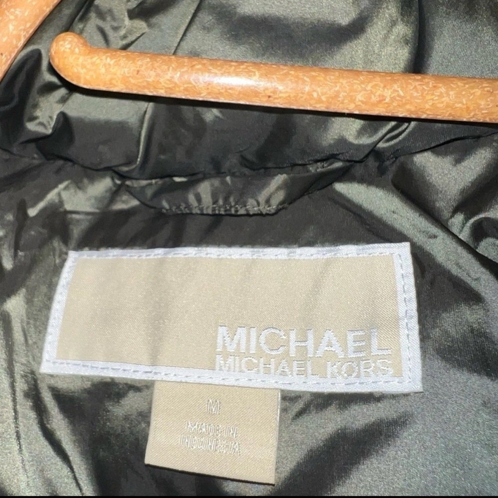 Michael Kors Puffer Jacket with Fur Hood - Picture 3 of 6